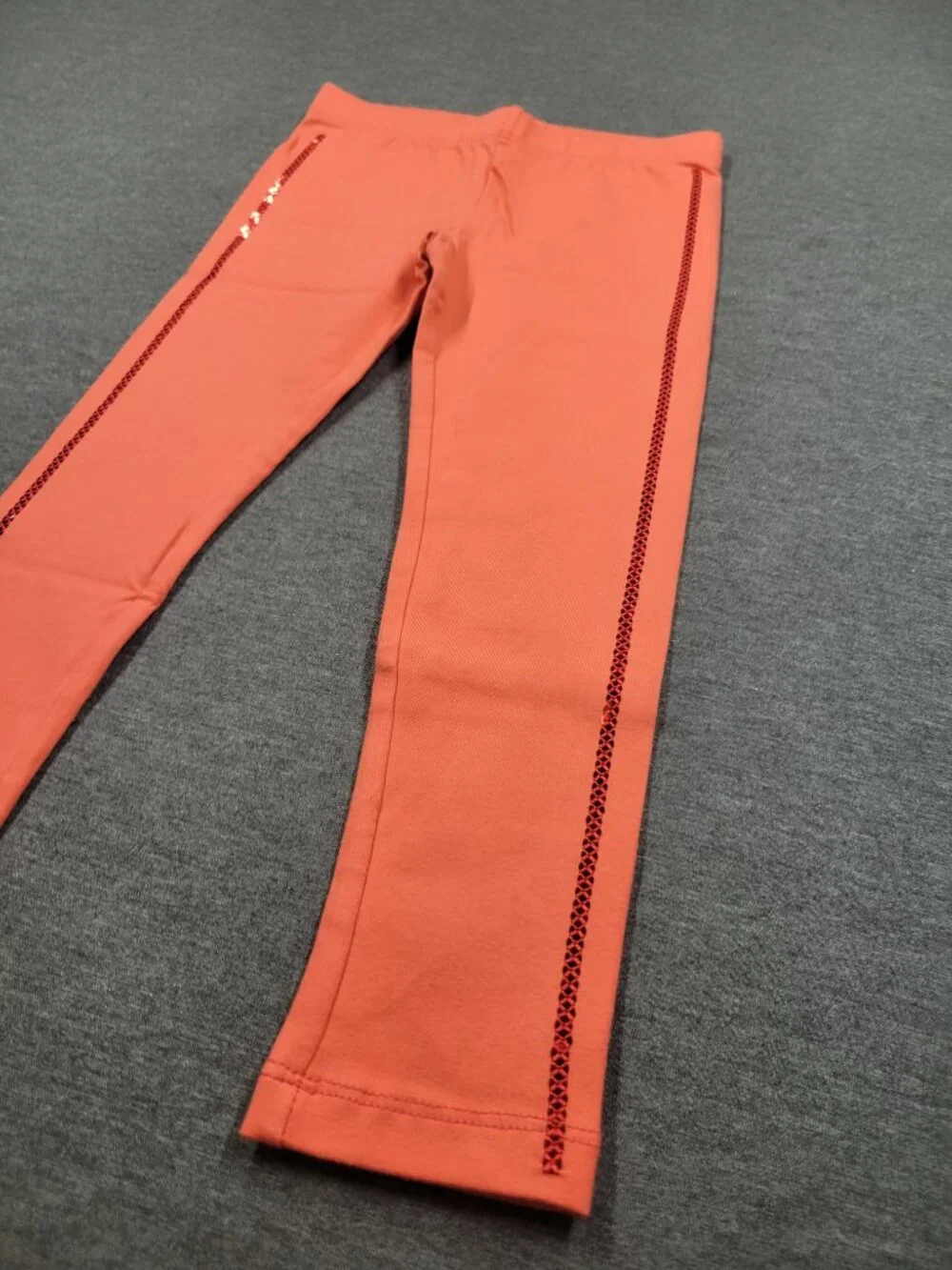 Gymboree girls leggings size 4 orange New with tags